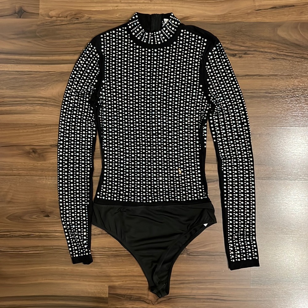 Rhinestone bodysuit